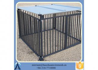 Lucky Dog 6x10-foot Galvanized wire kennel easy to clean