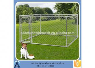 Galvanized Dog Kennel Or Cage