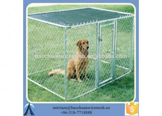 Galvanized Dog Kennel Or Cage