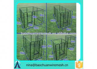 Lucky Dog 6x10-foot Galvanized wire kennel