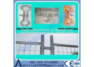 high quality strong temporary fence clamp construction fence clip galvanized temporary fence joint galvanised temp fence connect