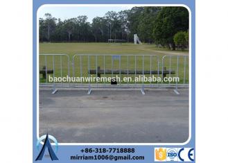 best service high quality reasonable price used hot dipped galvanized steel powder coated Crowed Control Barrier