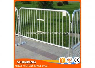 Security metal welded crowd control barriers