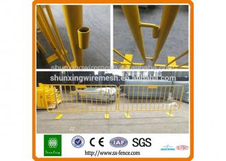 Aluminium road securtiy crowd control barriers