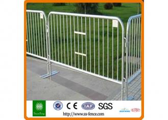 Aluminum concert used crowd control barrier rop