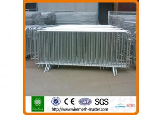 Aluminum concert used crowd control barrier rop