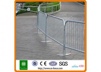 Aluminum concert used crowd control barrier rop