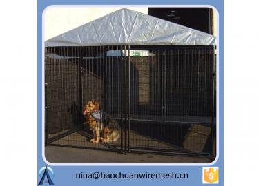 Welded mesh wire dog kennel easy to clean #1 image