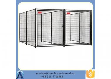 Welded mesh wire dog kennel easy to clean #4 image