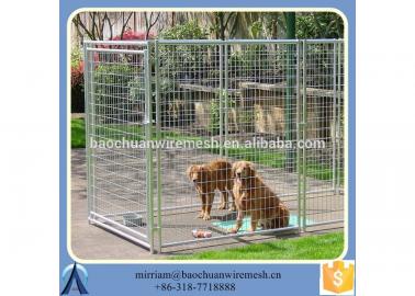 4&#39; x 8&#39; x 6&#39; Multiple Modular Welded Wire dog cage #1 image