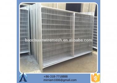 high quality hot dipped galvanized temporary fence panel #1 image